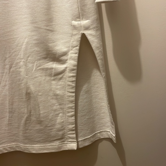 NWT Hatch The Ari Sweatshirt Dress in Ivory - Picture 9 of 9